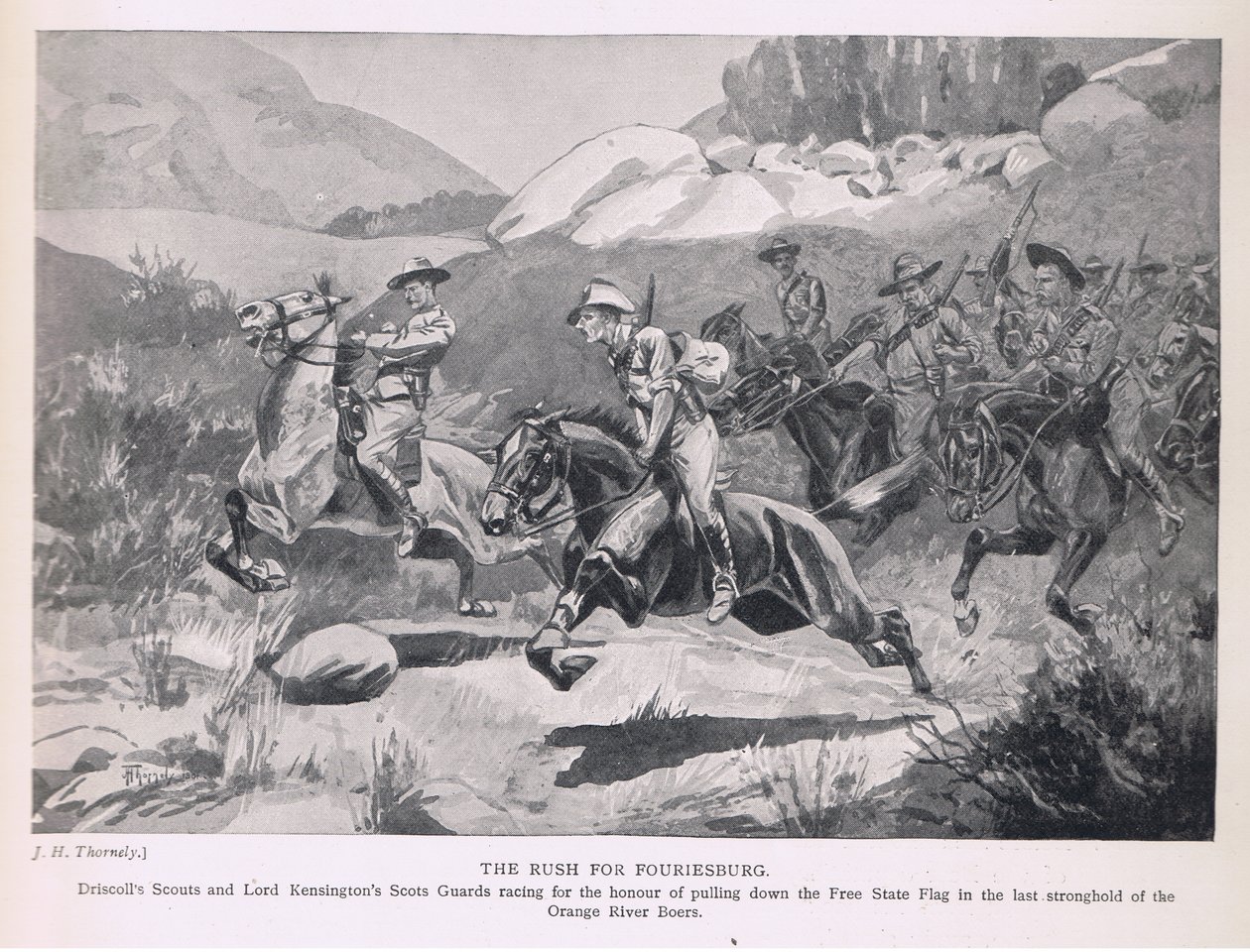A corrida para Fouriesburg de J. H. Thornely