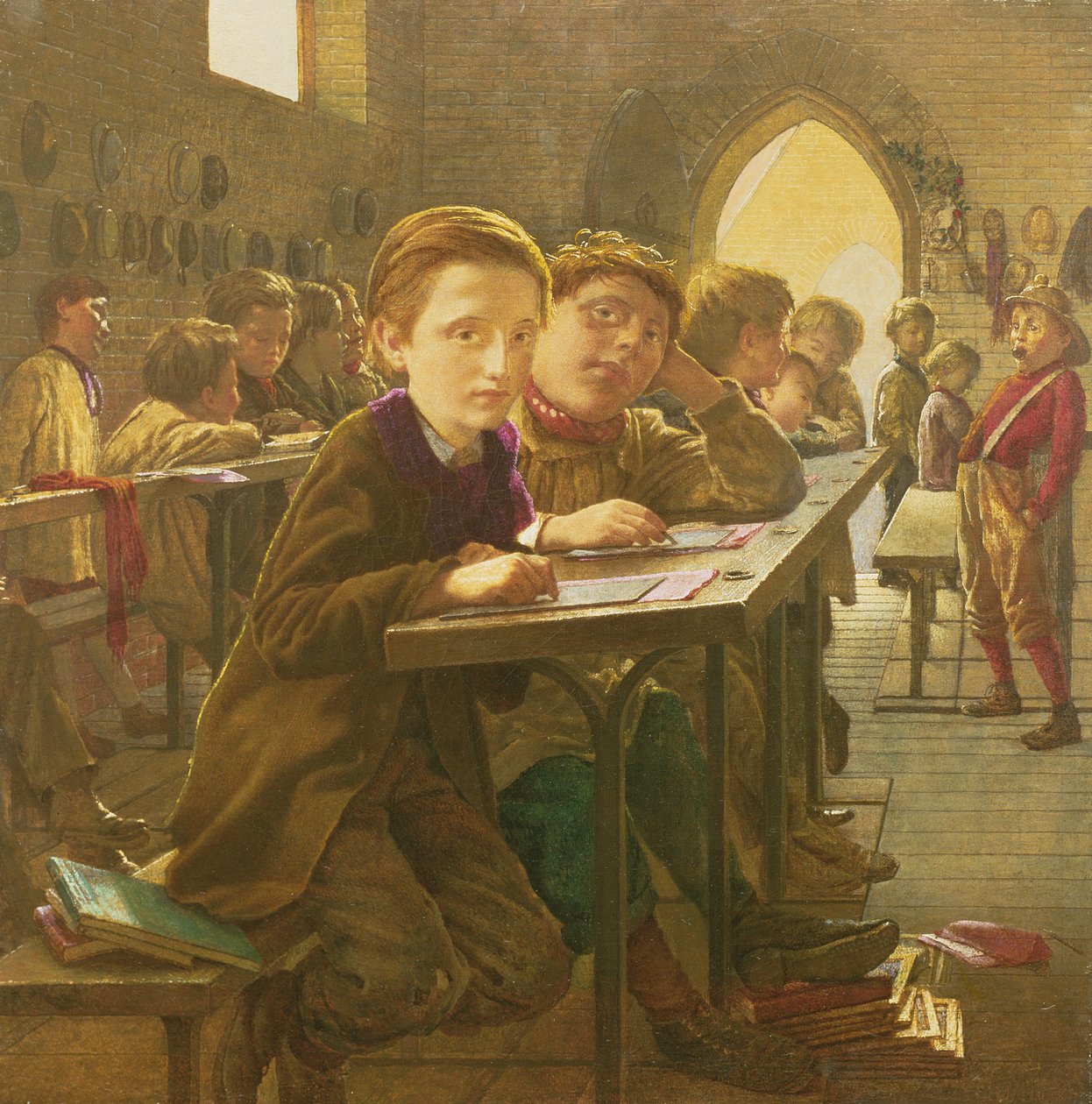Na sala de aula de J. Harris