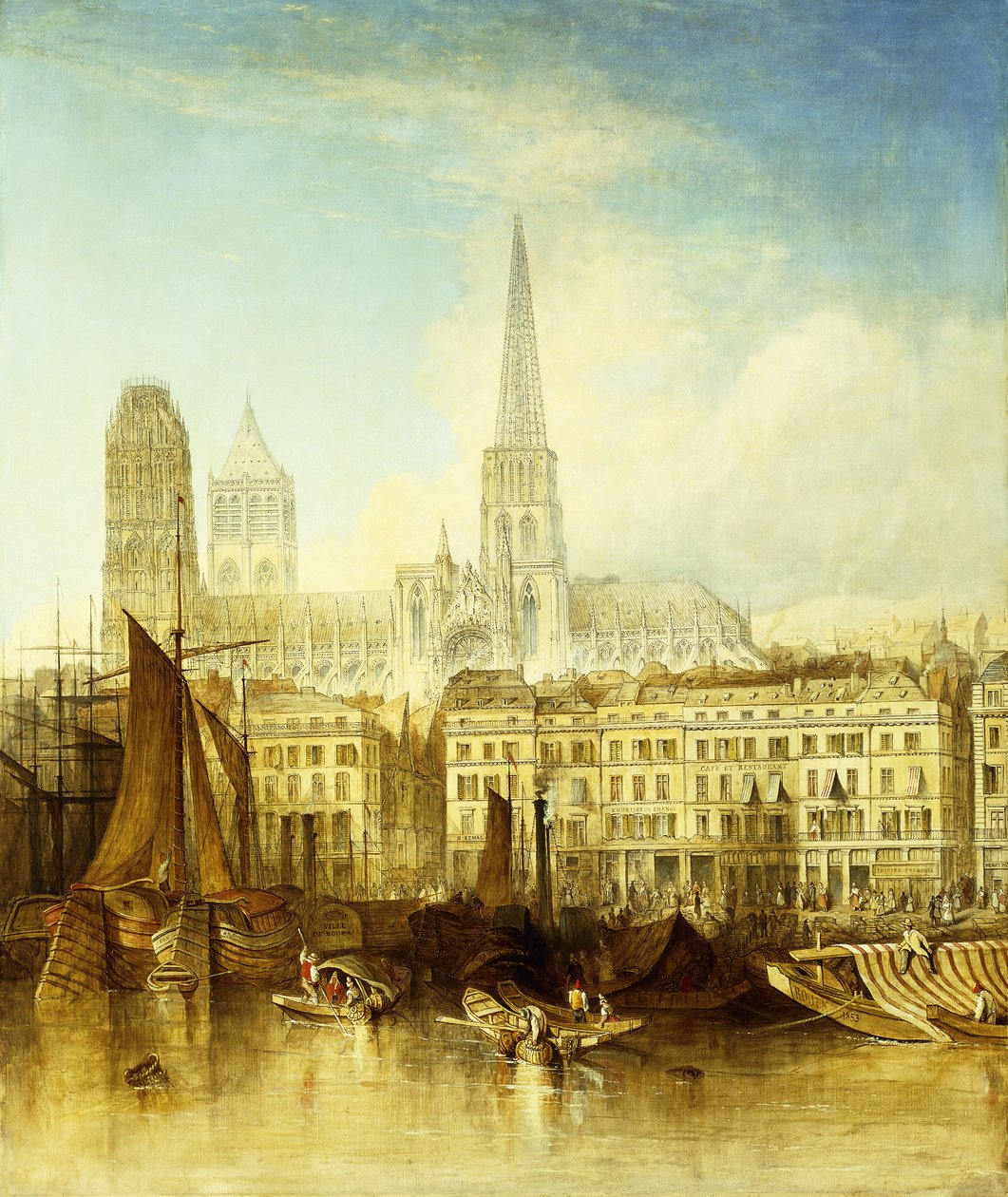 O cais de Rouen de J. Henshall