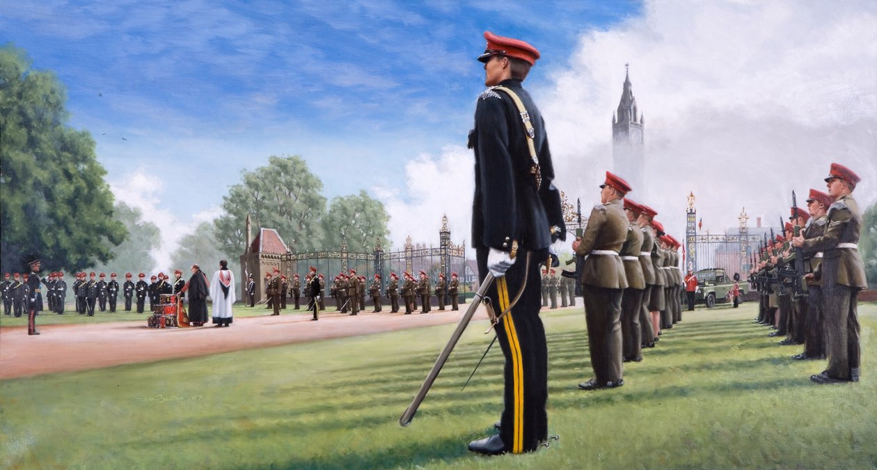 RMLY Last Parade, 2010 (óleo sobre tela) de J Hugh L Beattie