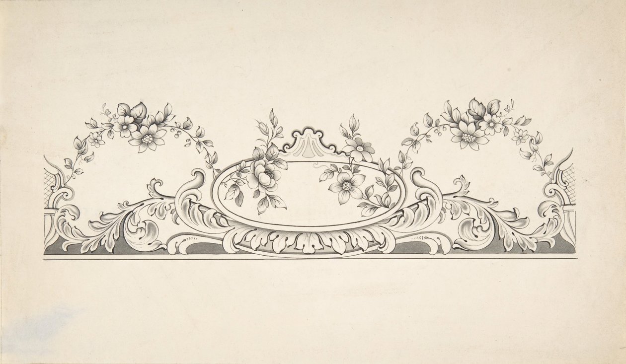 Design para Decoração de Painéis, 1828-40. de J Hulme