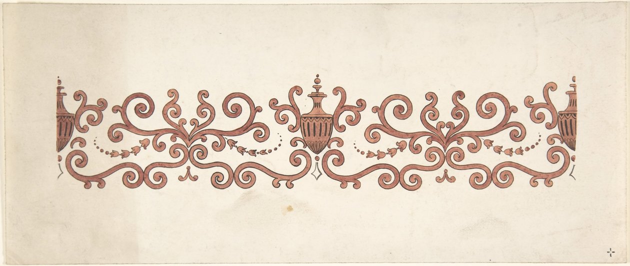 Projeto para Decoração de Painéis, 1828-40. de J Hulme
