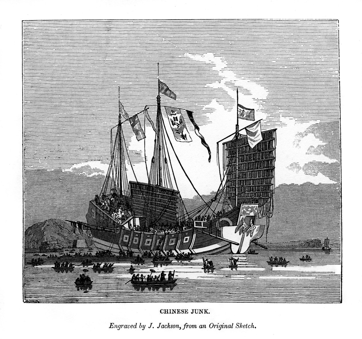 Lixo chinês, 1843 de J. Jackson