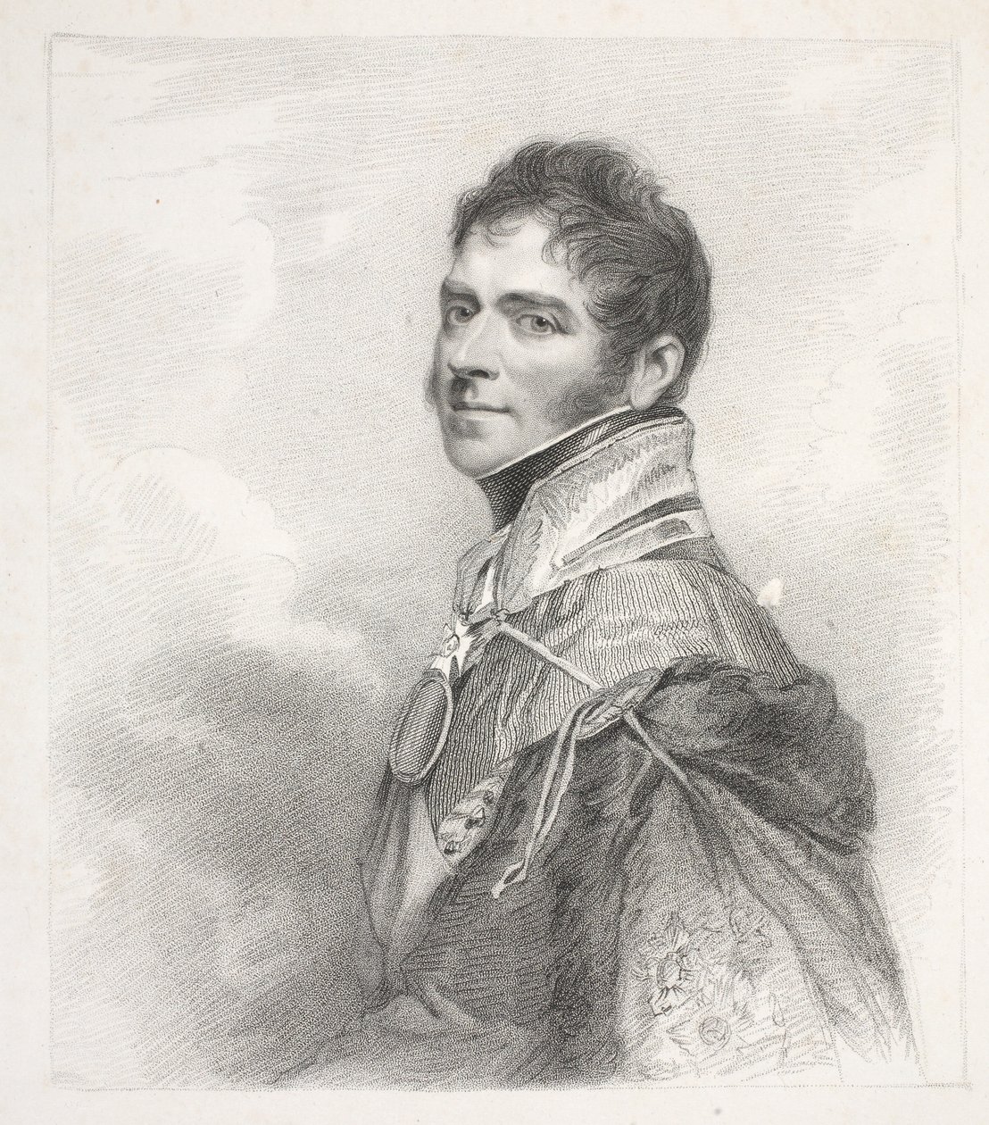 O mais nobre Henry William Paget, marquês de Anglesey de uma imagem original por Sir William Beechey, engr por H. Meyer, bar. por T Cadell, 1817 de J. Jackson