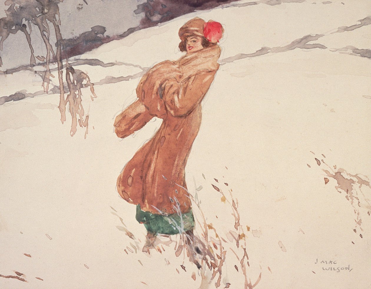 Na Neve (wc no papel) de J. MacWilson