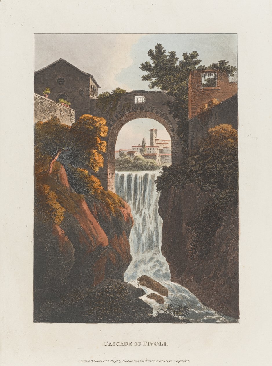 Cascata de Tivoli de J. Merigot