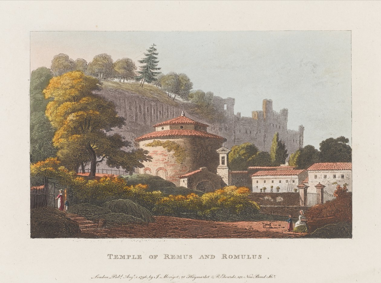 Templo de Rômulo e Remo de J. Merigot