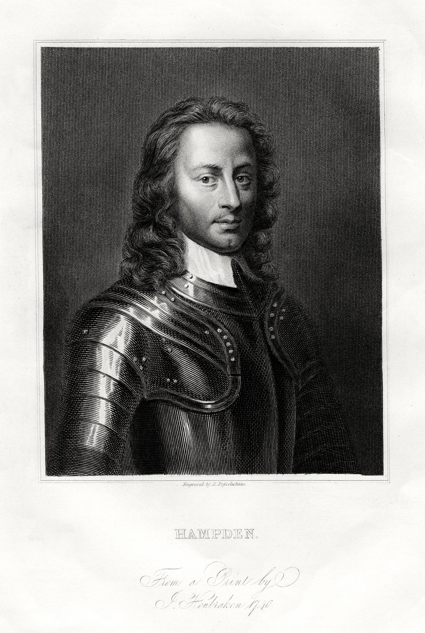 John Hampden Esquire, século XIX de J. Posselwhite