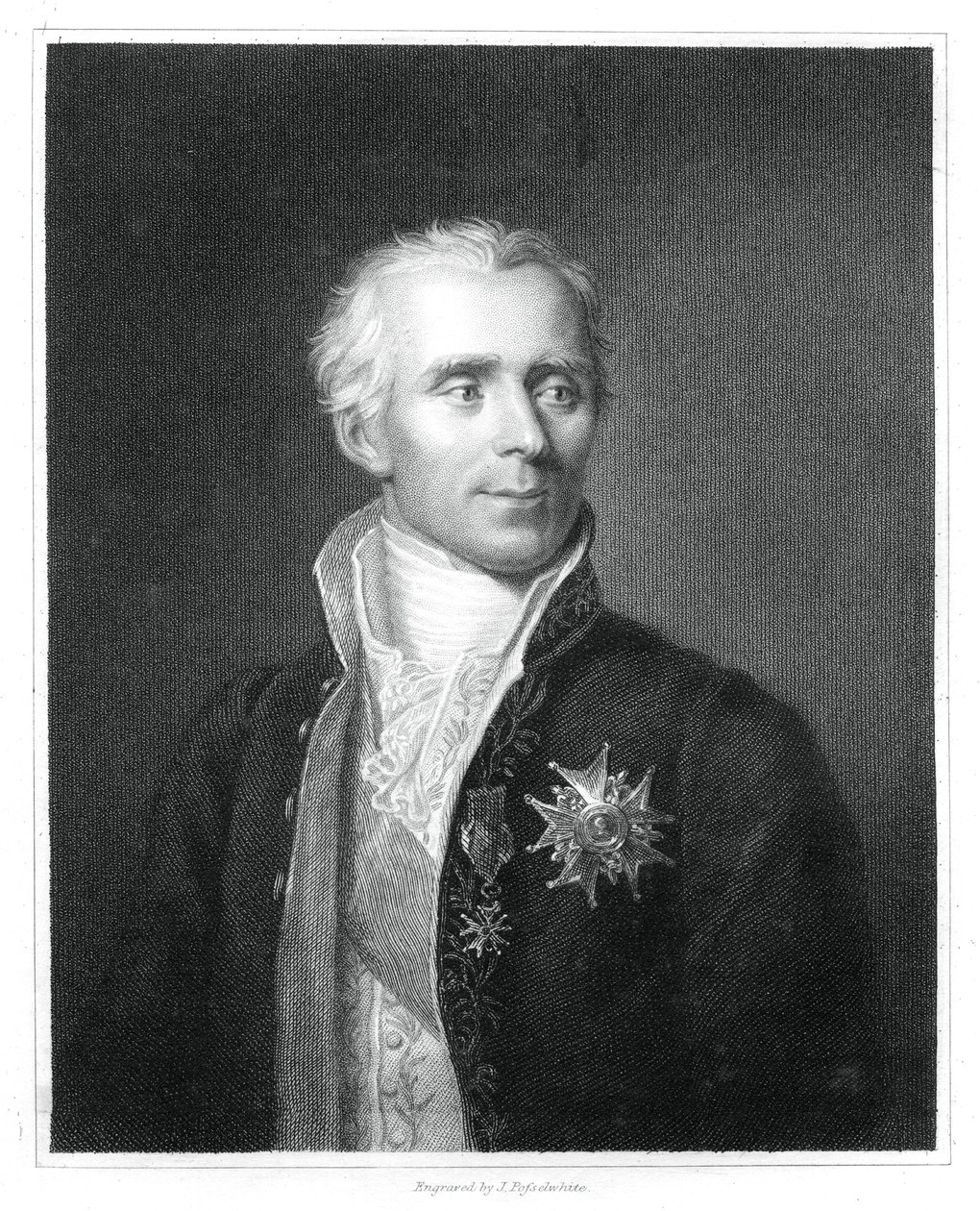 Pierre Simon Laplace, matemático e astrônomo francês, 1833. de J. Posselwhite
