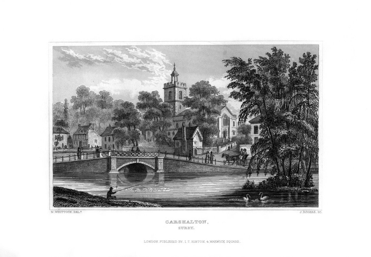 Carshalton, Surrey, 1829. de J. Rogers