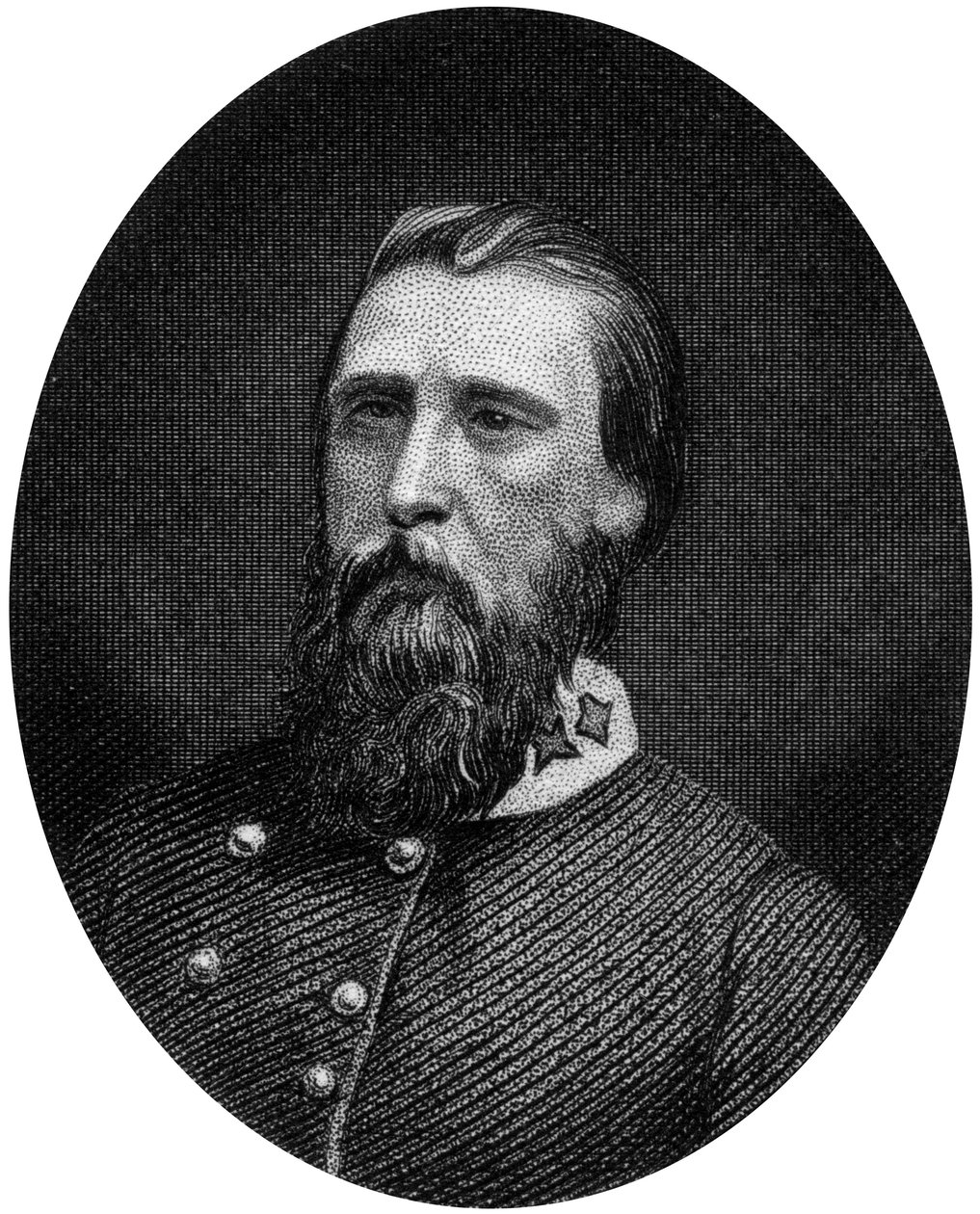 John Bell Hood, general confederado, 1862-1867. de J. Rogers