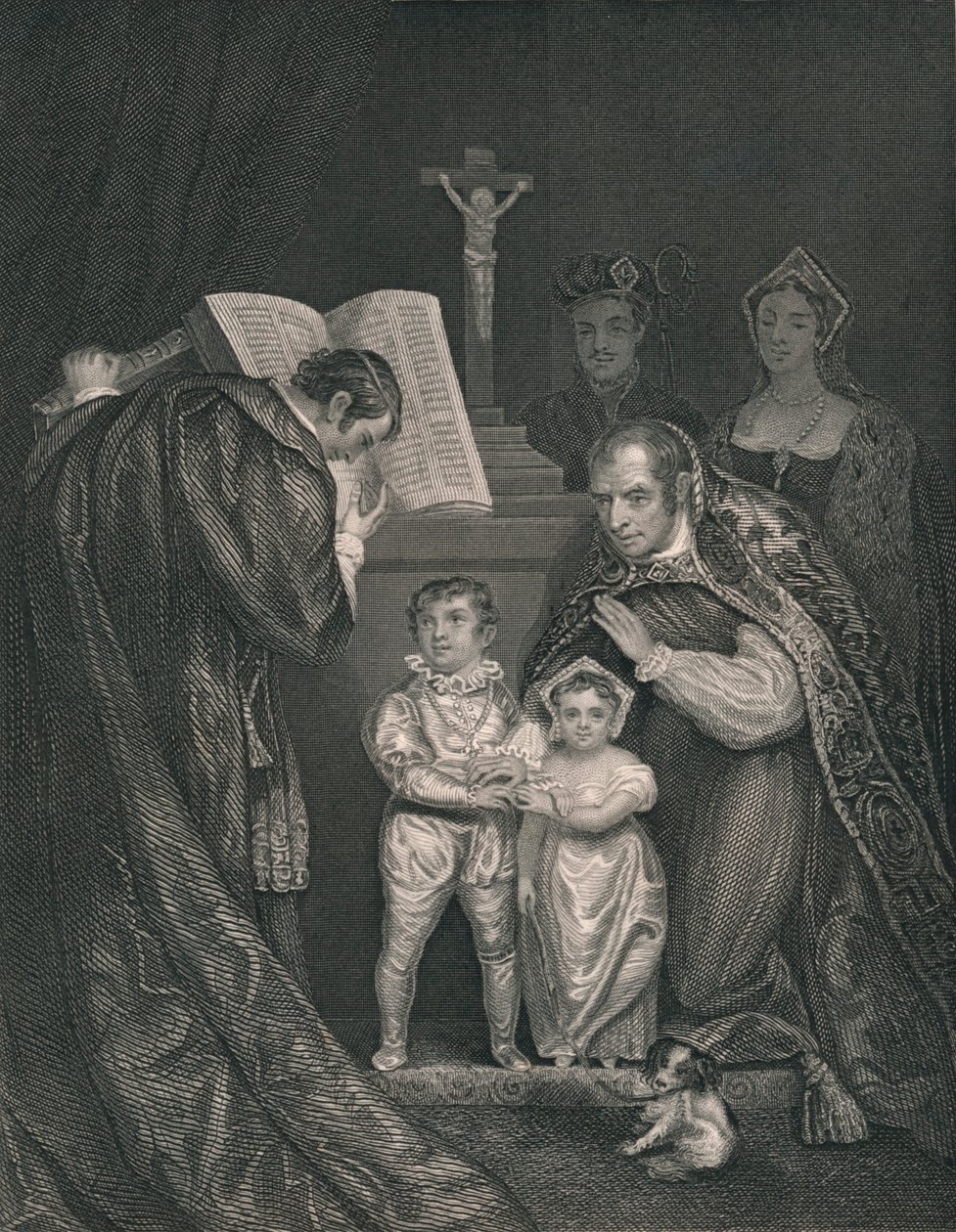 O casamento de Richard Duke de York. Irmão de Edward V., 1478, 1821, meados do século XIX. de J. Rogers