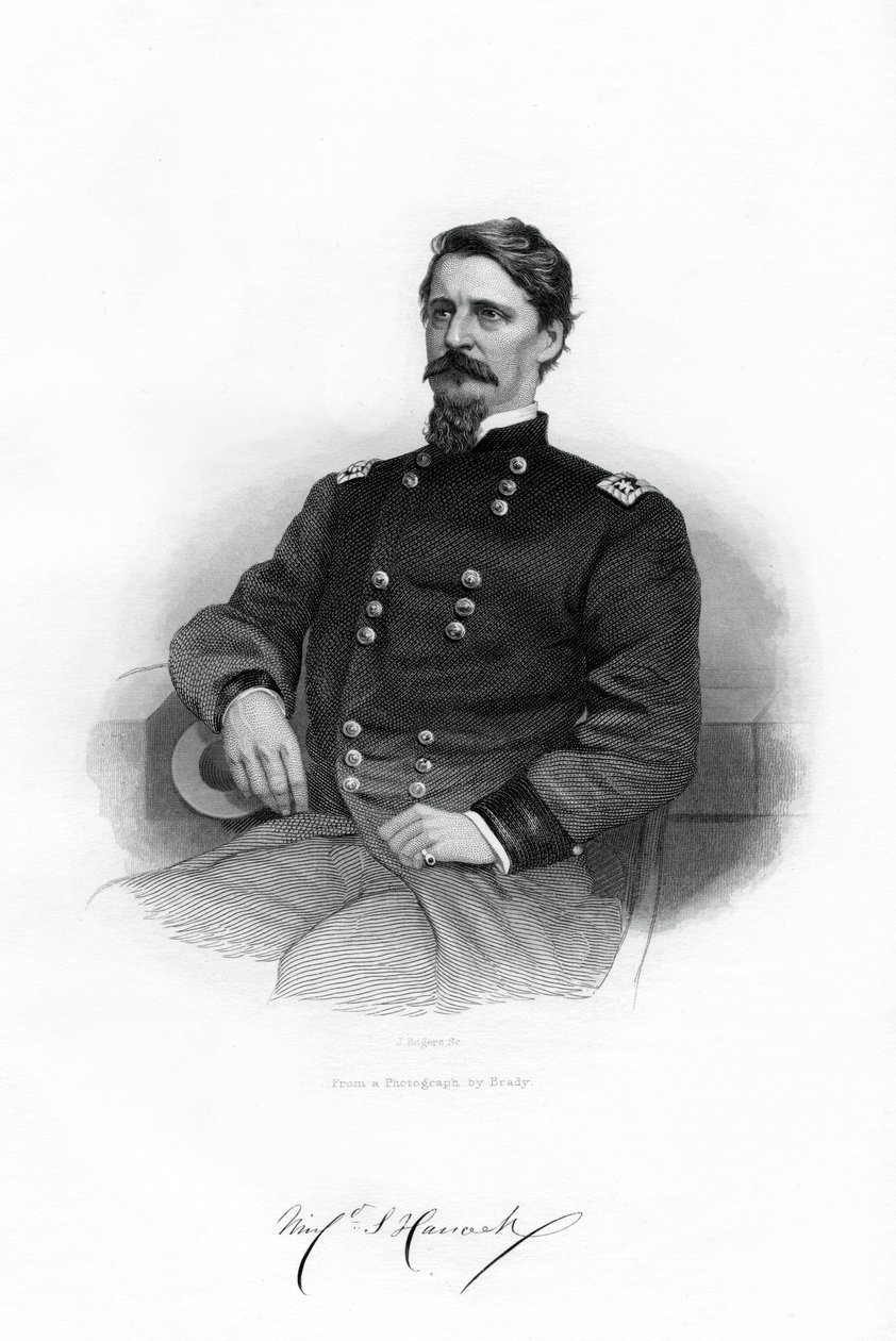 Winfield Scott Hancock, general da união, 1862-1867. de J. Rogers