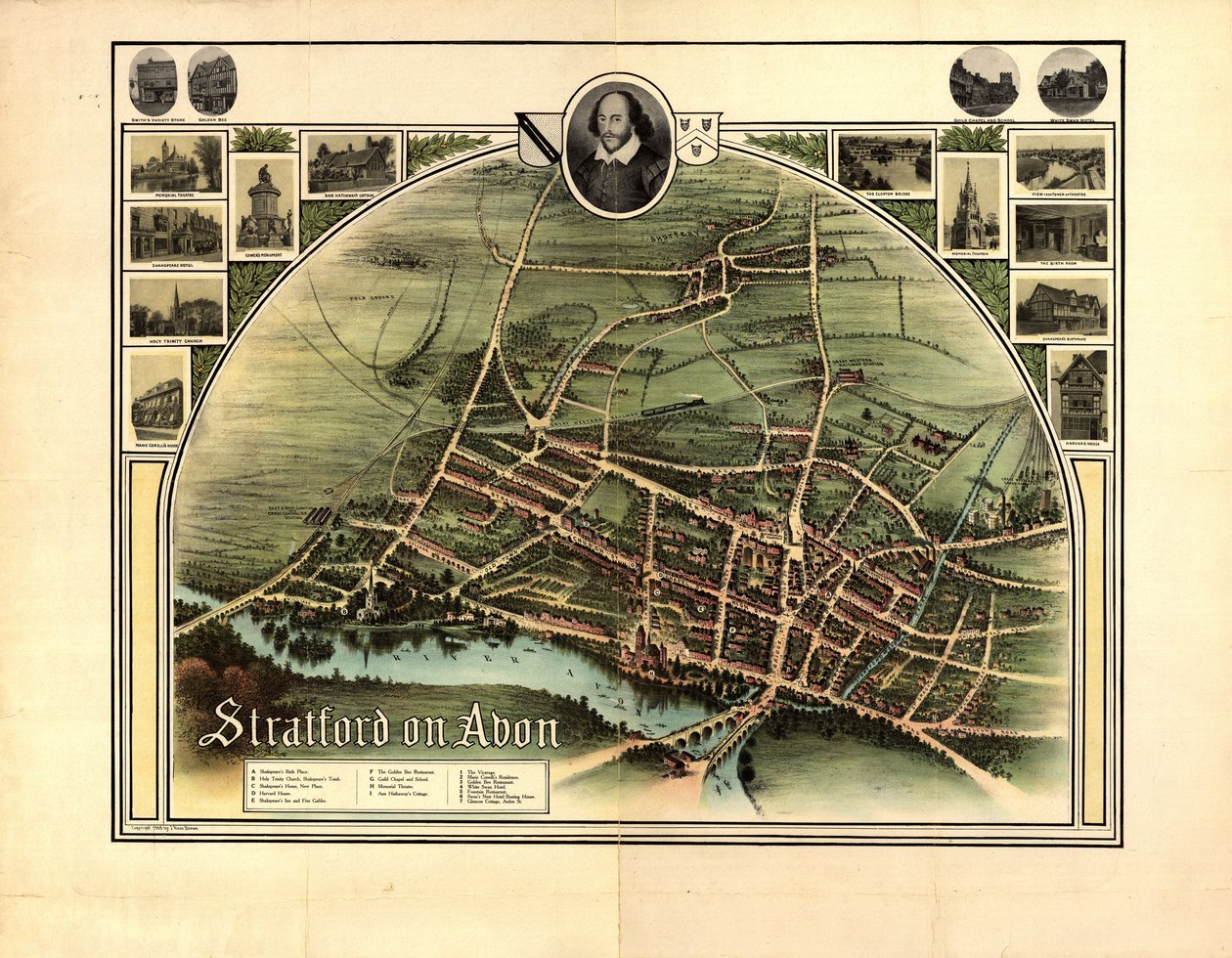 Stratford na Avon. de J. Ross Brown