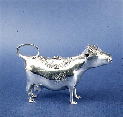 Vaca creamer (prata) de J. Schuppe