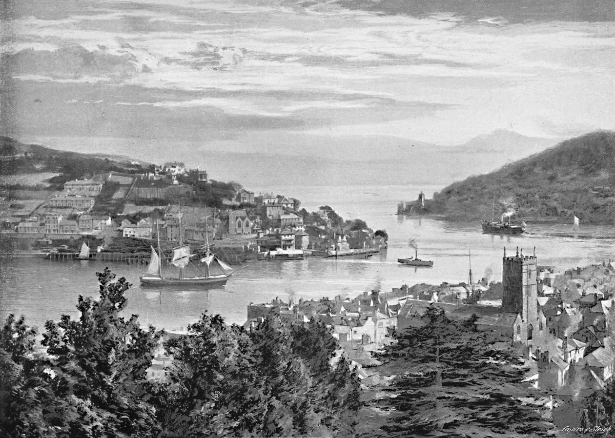 Dartmouth, c1896 de J. Smale and Son