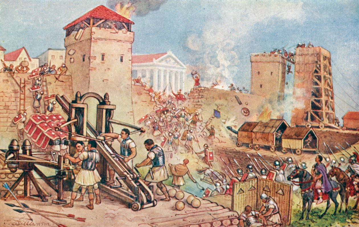 O cerco no Império Romano (imprimir) de J. Williamson