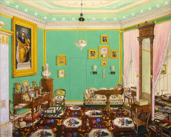 Armário dos colectores no Schloss Ballenstedt, Saxe-Anhalt de J. Willing