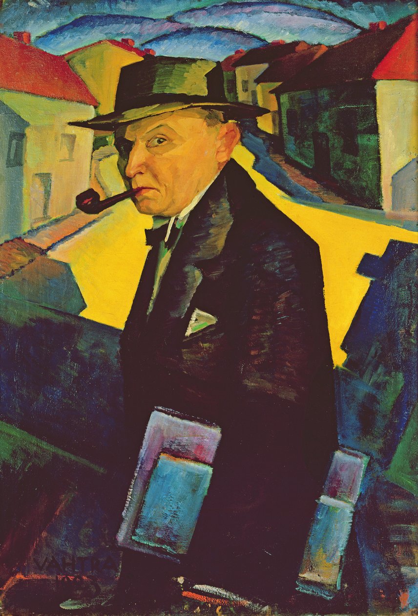 Auto-retrato de Jaan Vahtra