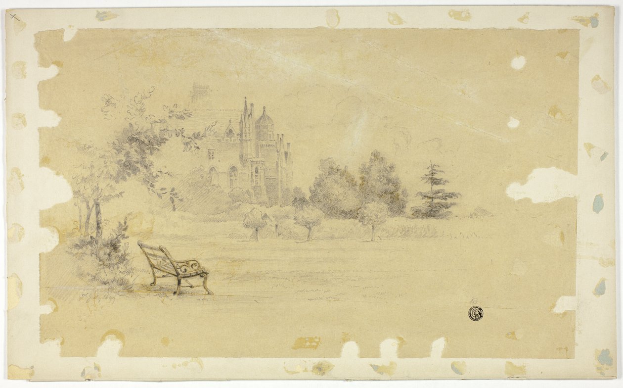 Charneca de Santa Ana com edifício de Jabez Bligh