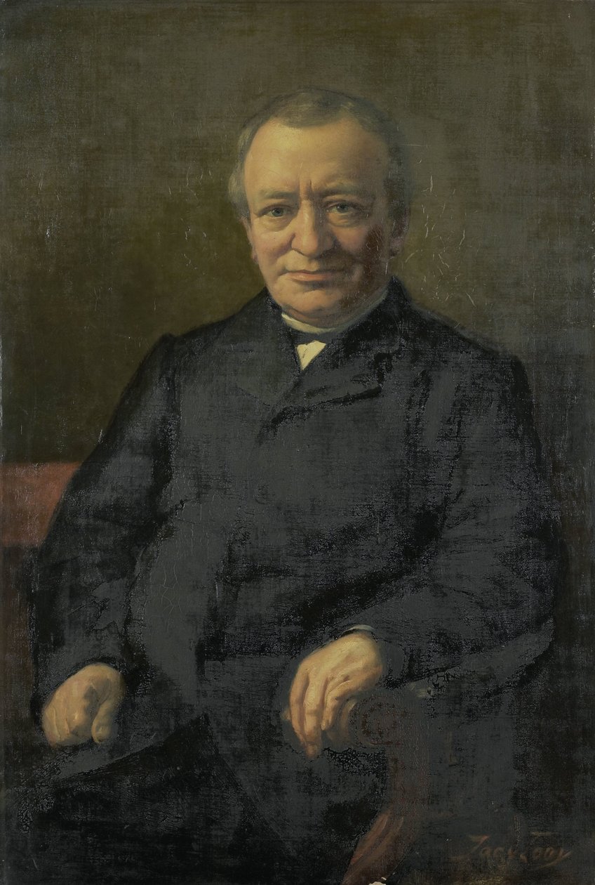Anthony Gerardus van der Hout (1820-92) de Jac van Looij (signed by artist)