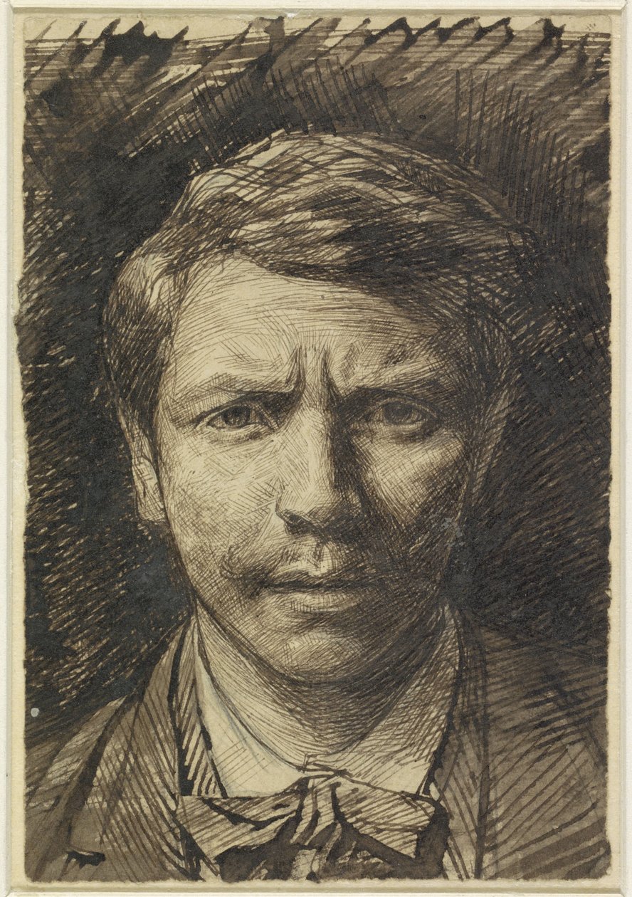 Auto-retrato de Jac van Looij de Jac van Looij
