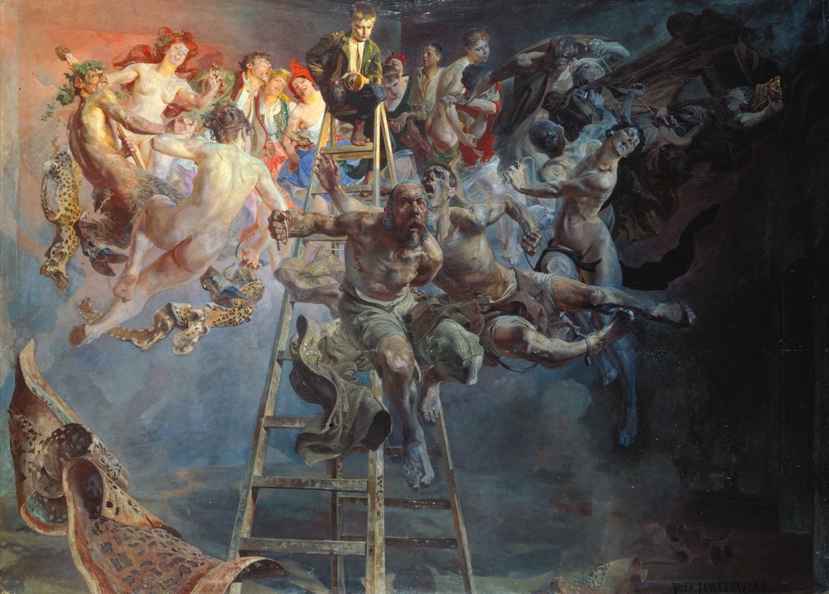 Círculo vicioso. de Jacek Malczewski
