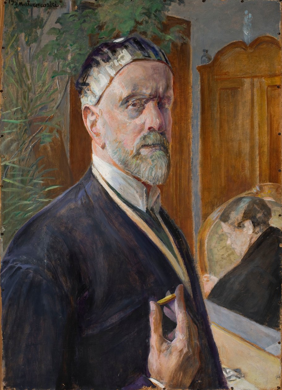 Auto-retrato de Jacek Malczewski