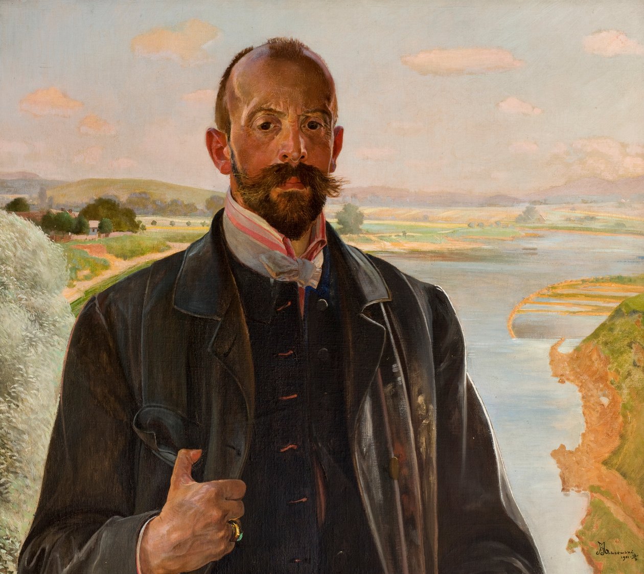 Autorretrato de Jacek Malczewski