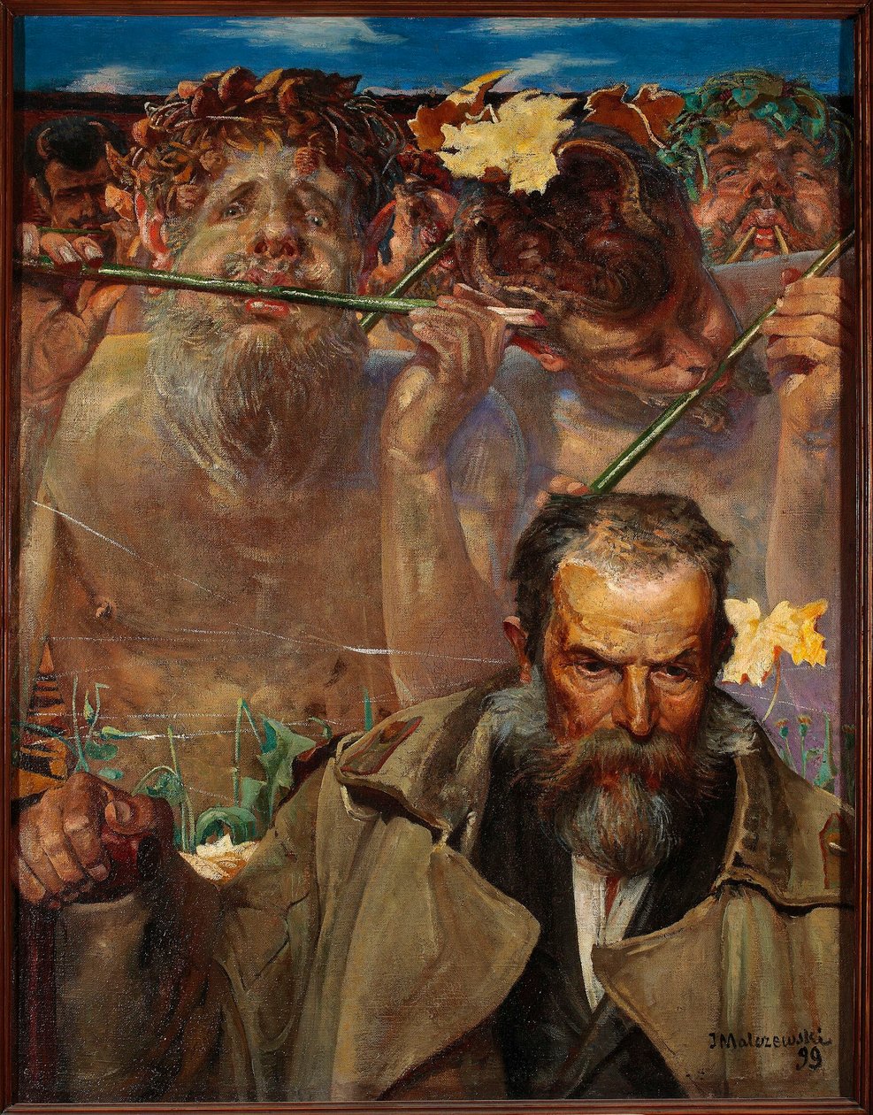 História de uma canção - Retrato de Adam Asnyk de Jacek Malczewski