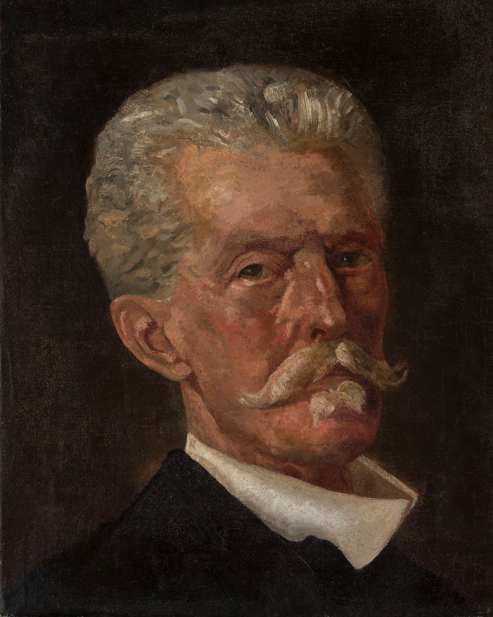 A cabeça de um homem de Jacek Malczewski