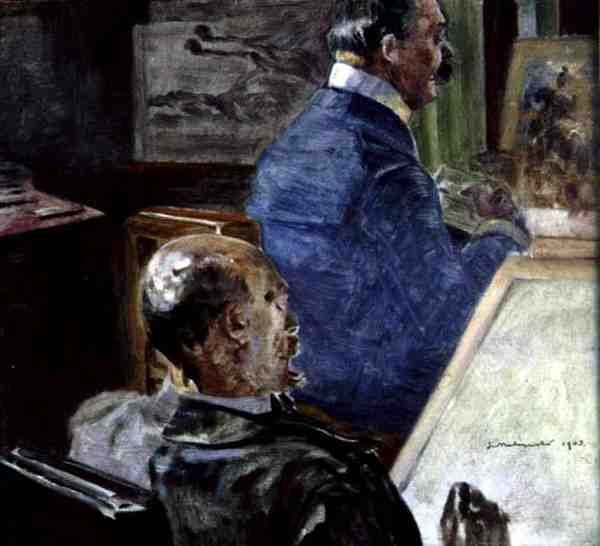 No Estúdio do Artista de Jacek Malczewski