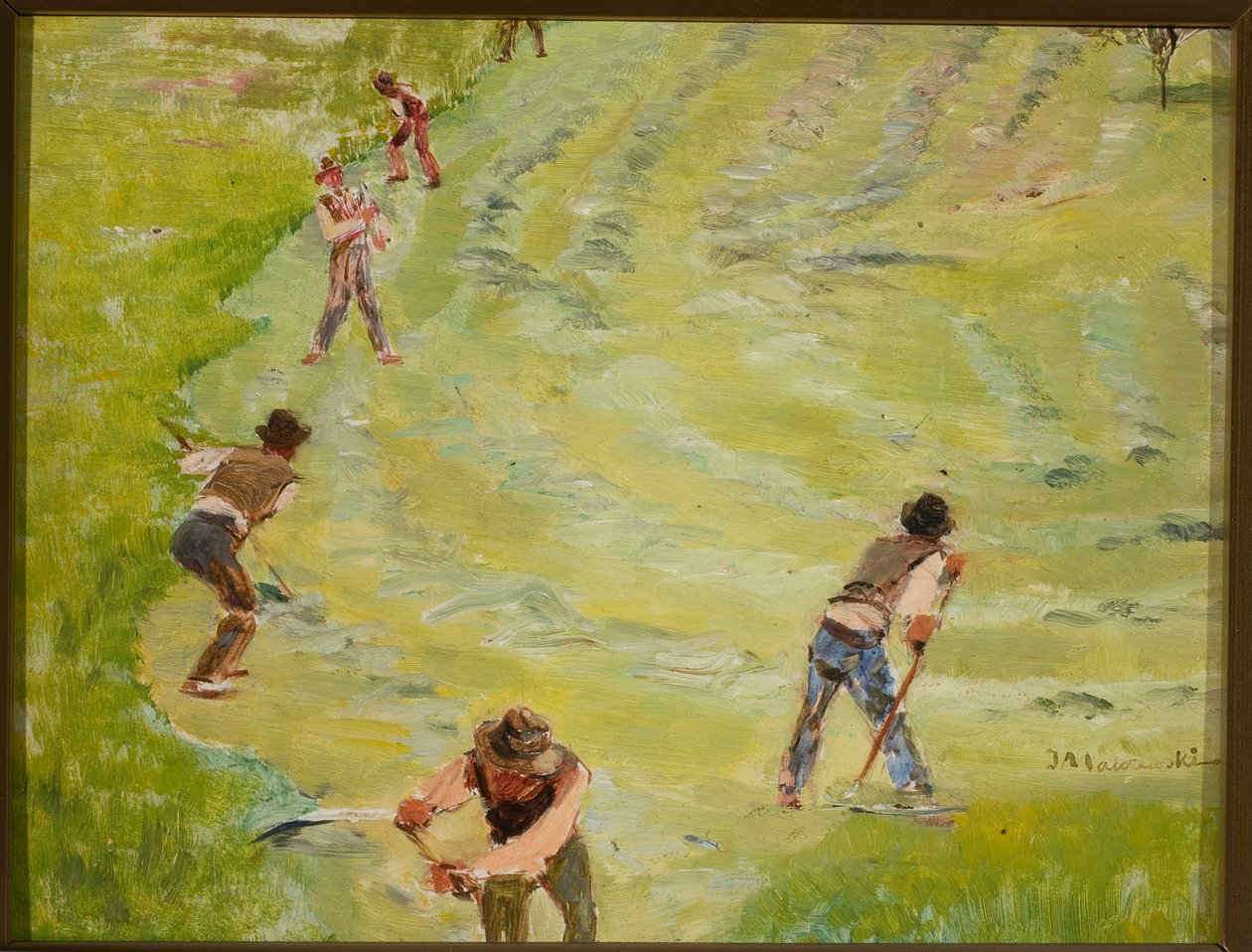 Ceifeiros de Jacek Malczewski