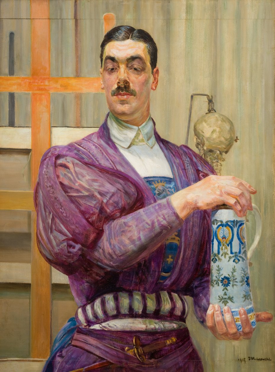 Jovem Polónia de Jacek Malczewski