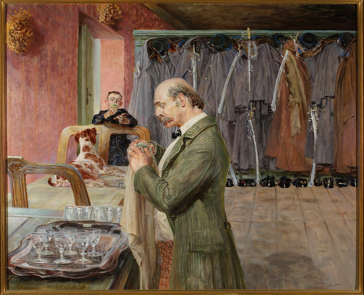 A minha vida – parte central do tríptico de Jacek Malczewski