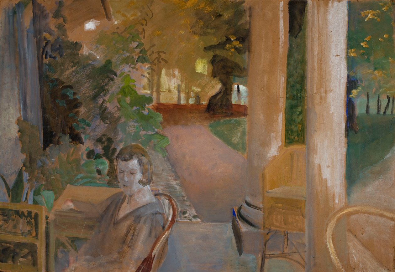 Na varanda de Jacek Malczewski
