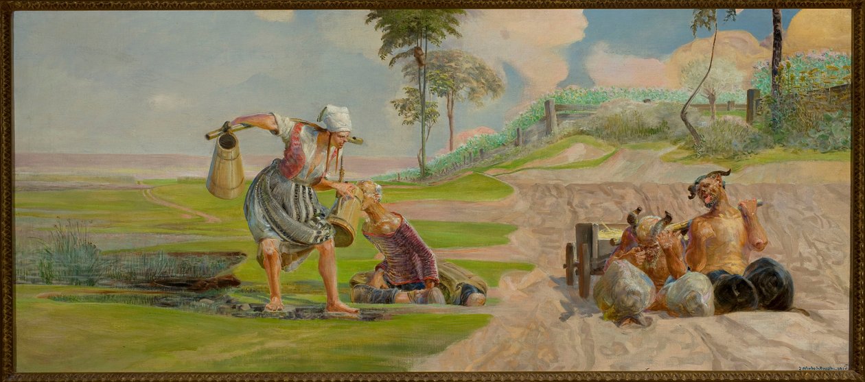 A última bebida de Jacek Malczewski