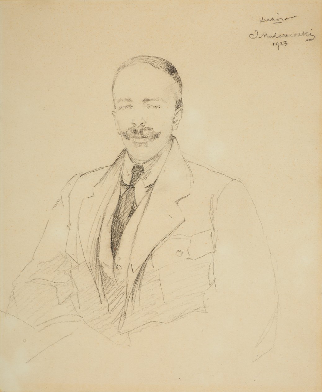 Retrato de Feliks Konopka (1888-1982) de Jacek Malczewski