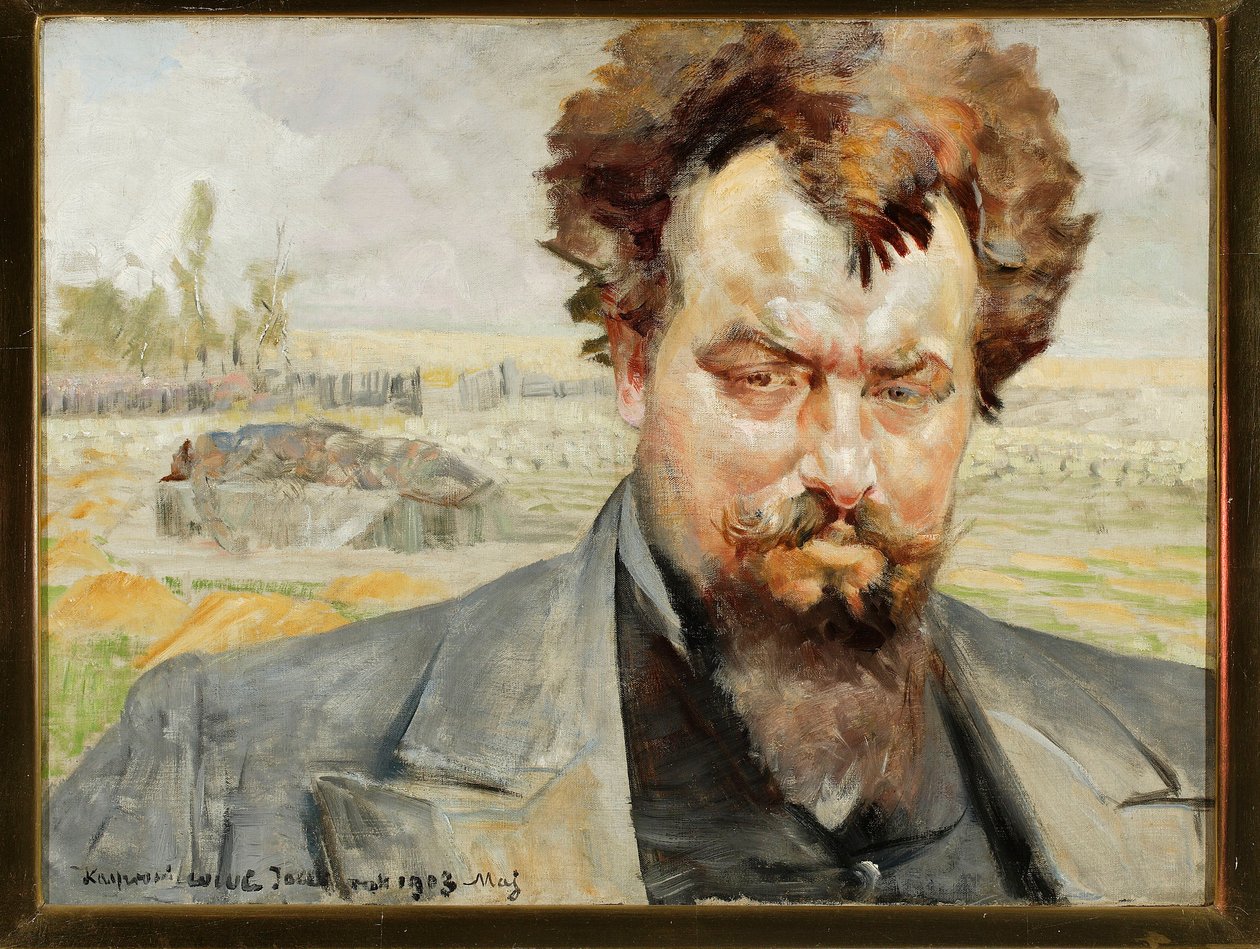 Retrato de Jan Kasprowicz de Jacek Malczewski