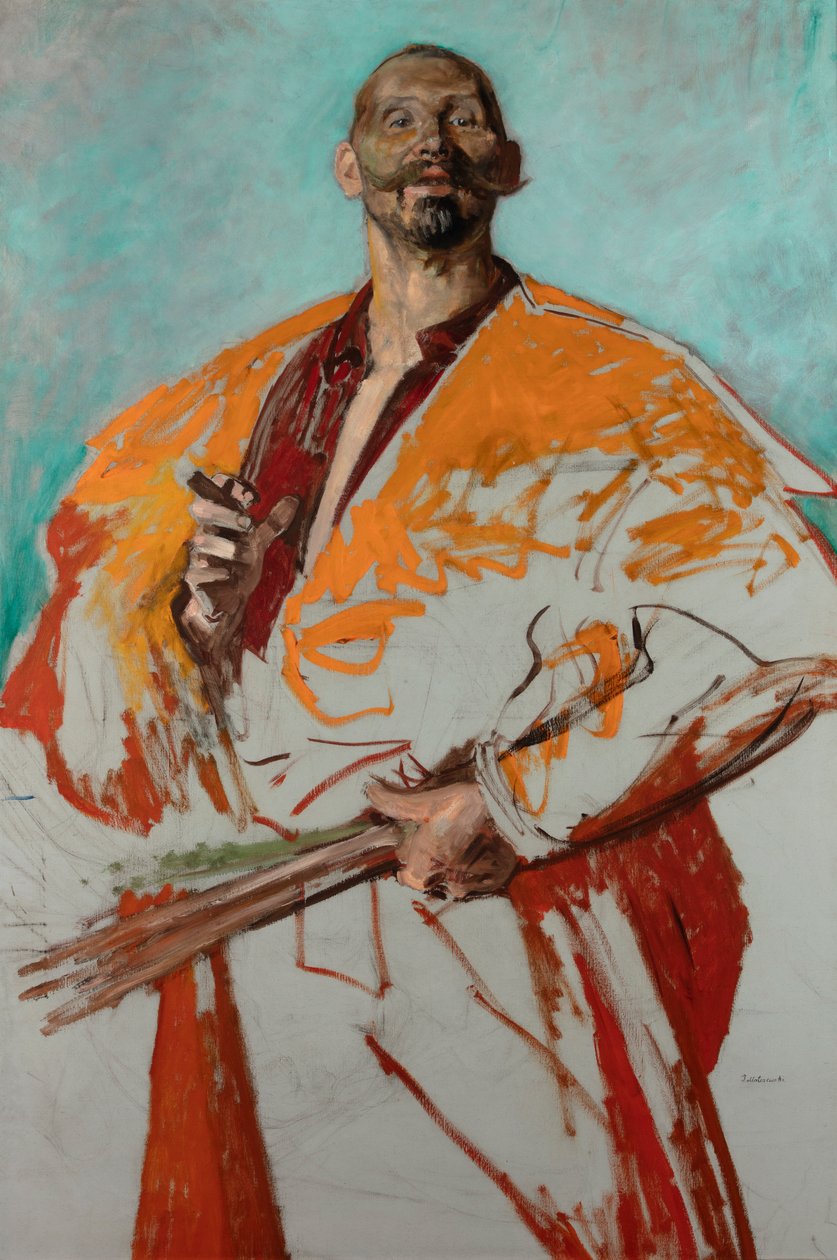 Retrato de Leon Wyczółkowski de Jacek Malczewski