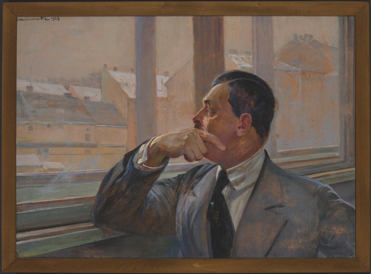 Retrato de Mieczysław Gąsecki de Jacek Malczewski