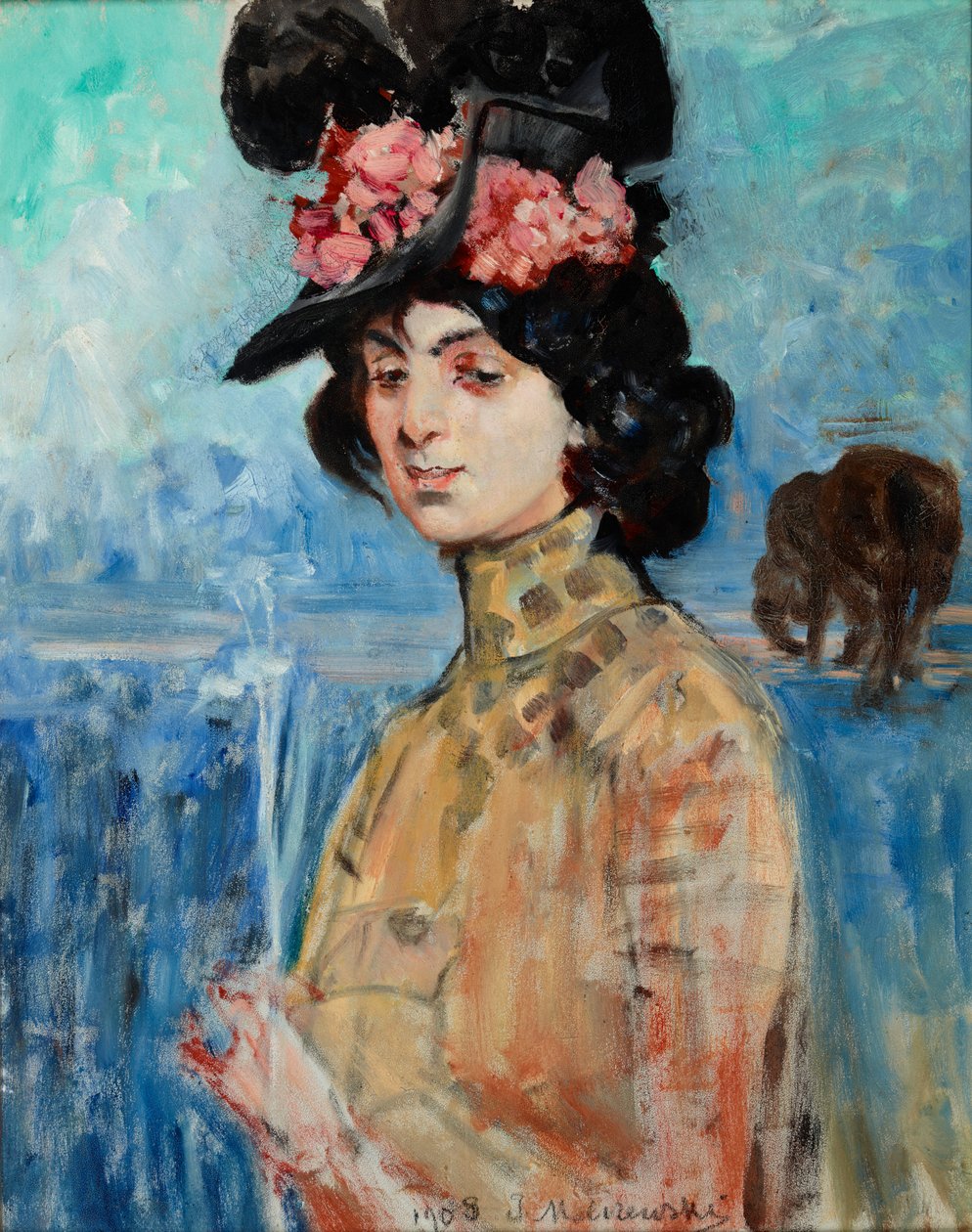 Retrato de Zofia Atteslander de Jacek Malczewski
