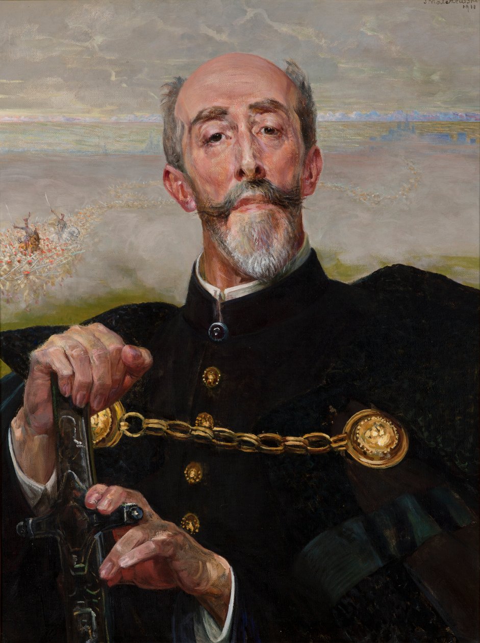 Retrato do conde Antoni Wodzicki de Jacek Malczewski