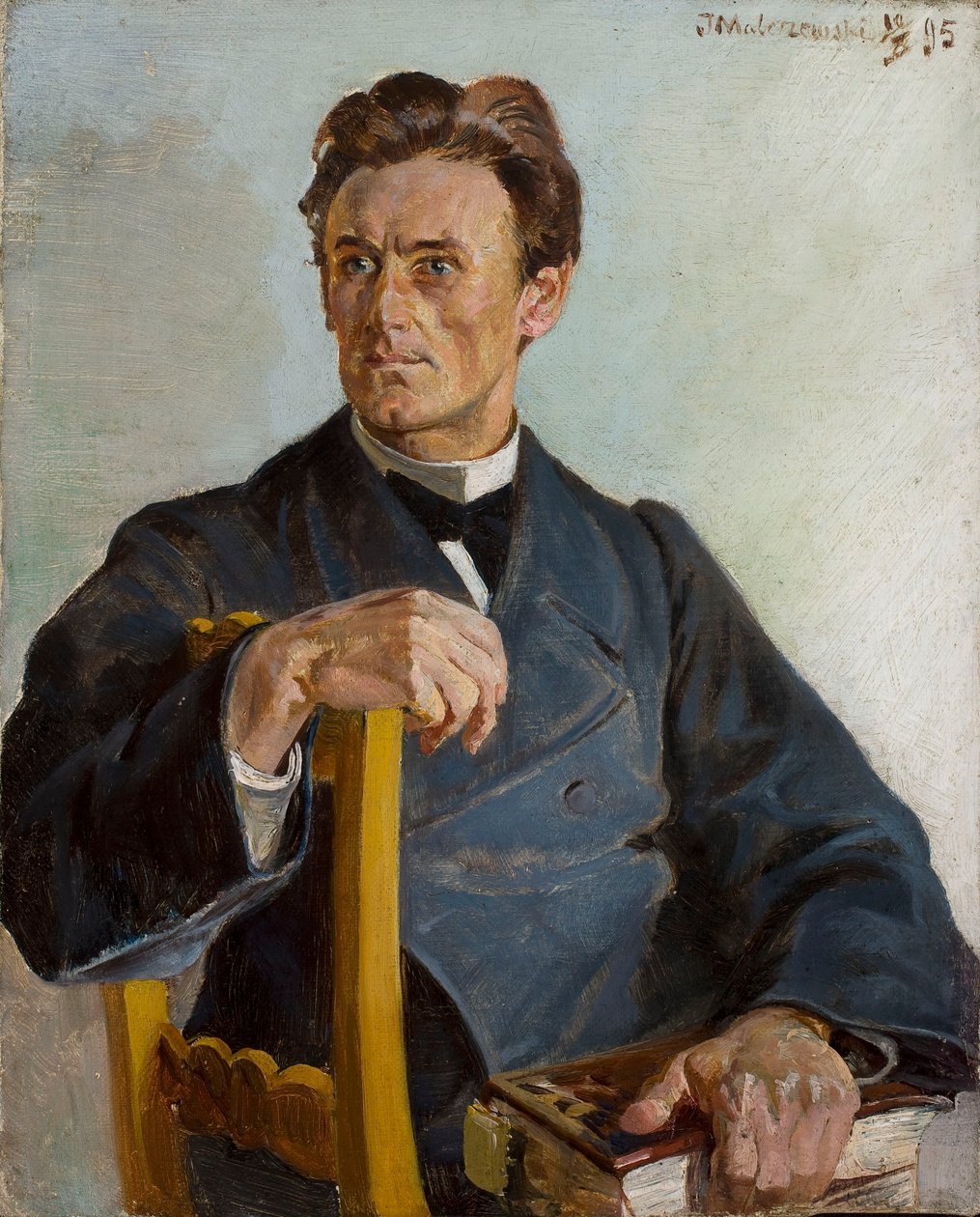 Retrato do padre Henryk Radomiński (1857-1933) de Jacek Malczewski