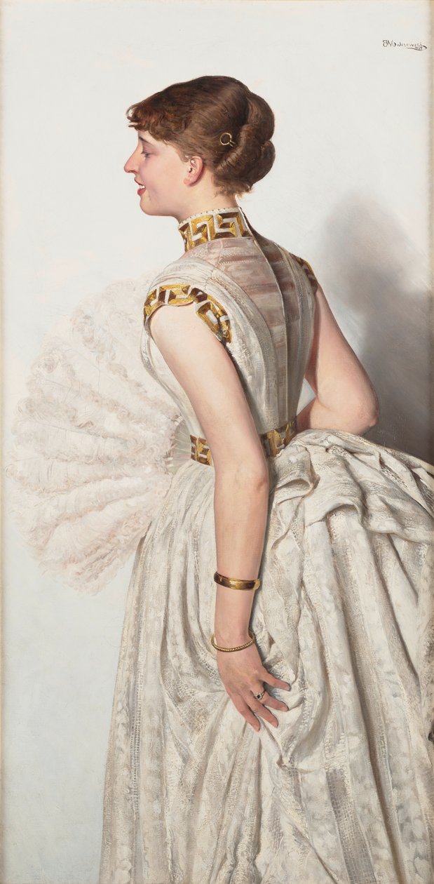 Retrato da noiva de Jacek Malczewski