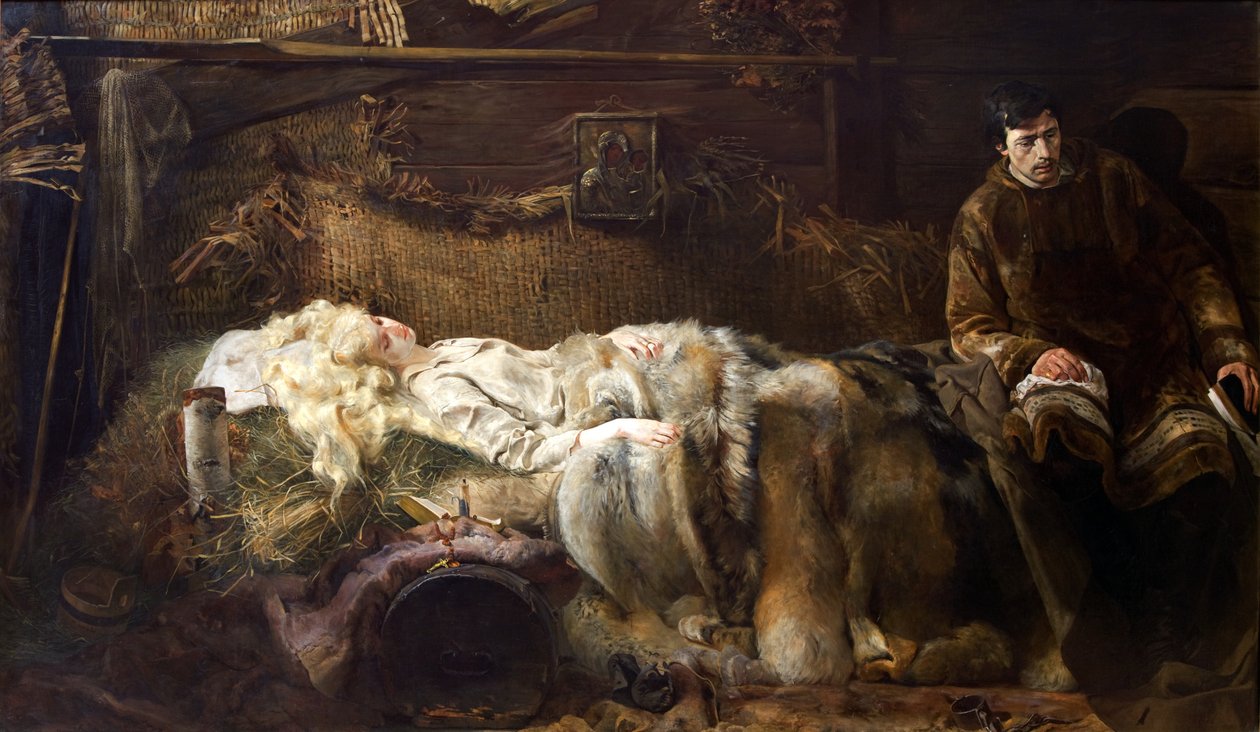 A morte de Ellenai de Jacek Malczewski