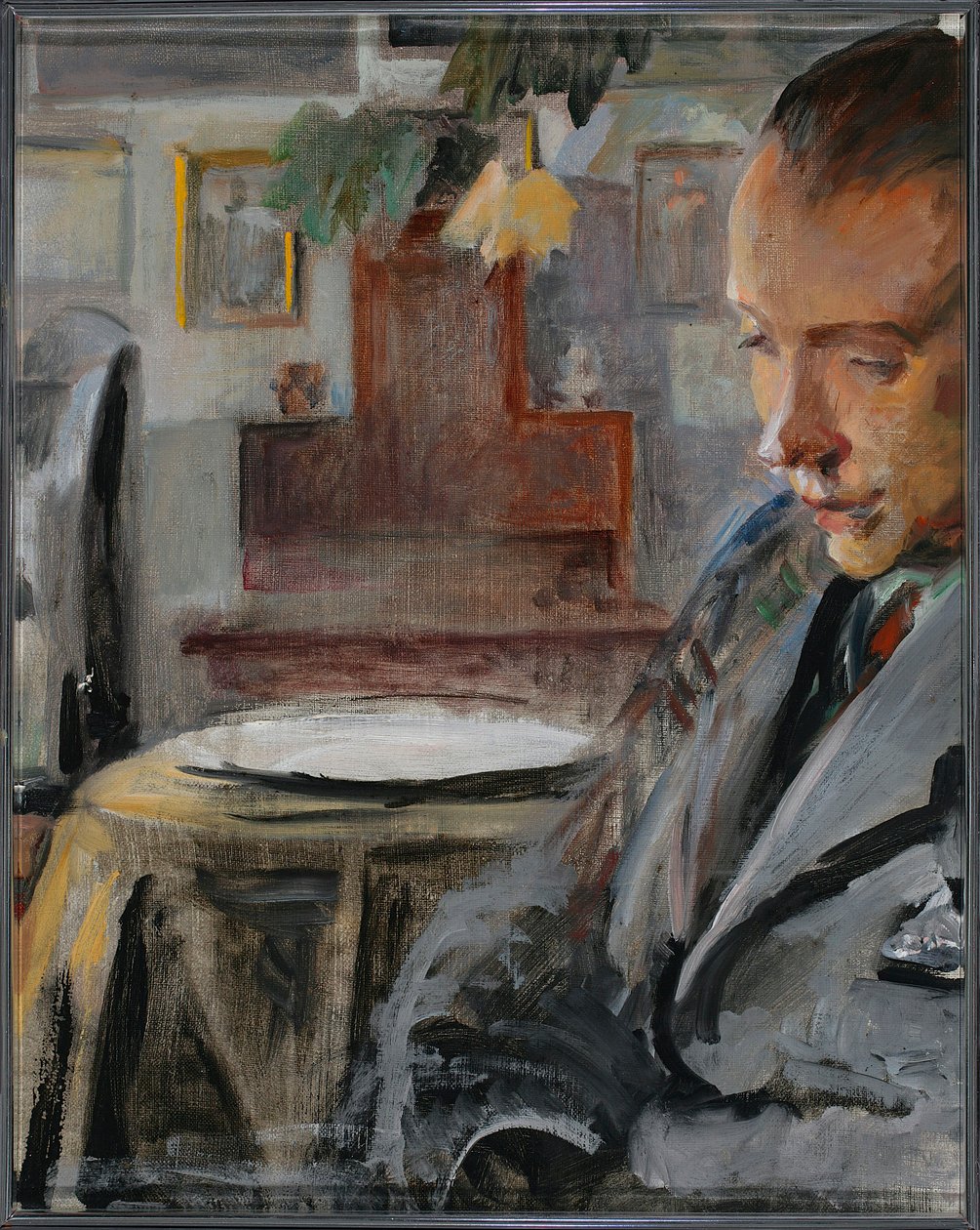 Estudo de retrato (o filho do artista, Rafał) de Jacek Malczewski