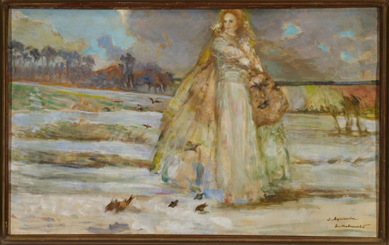 Santa Inês de Jacek Malczewski