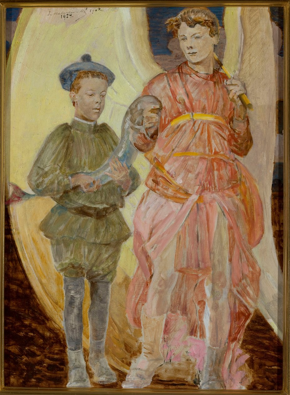 Tobias com o anjo de Jacek Malczewski