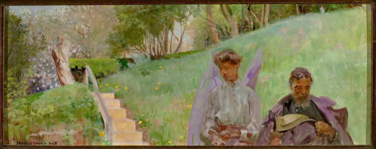 Na primavera (No outono) de Jacek Malczewski